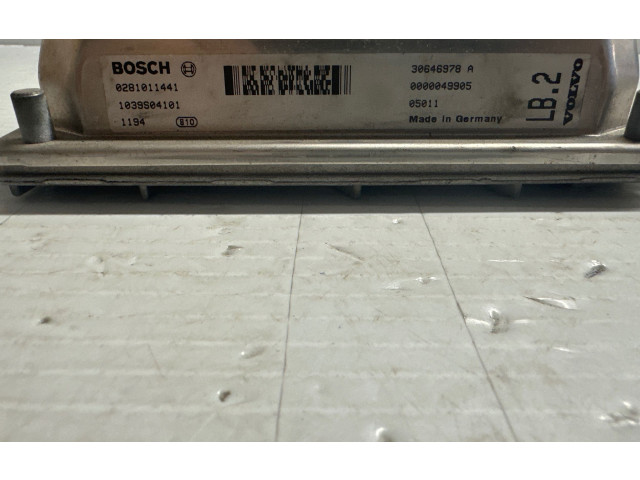 Блок управления двигателя 30646978A, 1039S04101   Volvo XC90