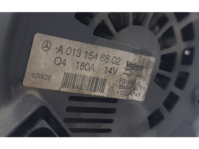 Генератор A0131546802   Mercedes-Benz GLK (X204)      