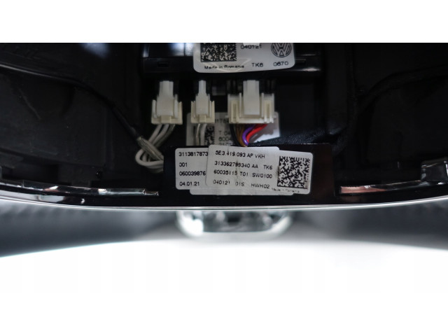 Руль Skoda Octavia Mk4 2019 - года KIEROWNICA MULTIFUNKCYJNA SKODA OCTAVIA IV 4 5E3 5E3419093AP