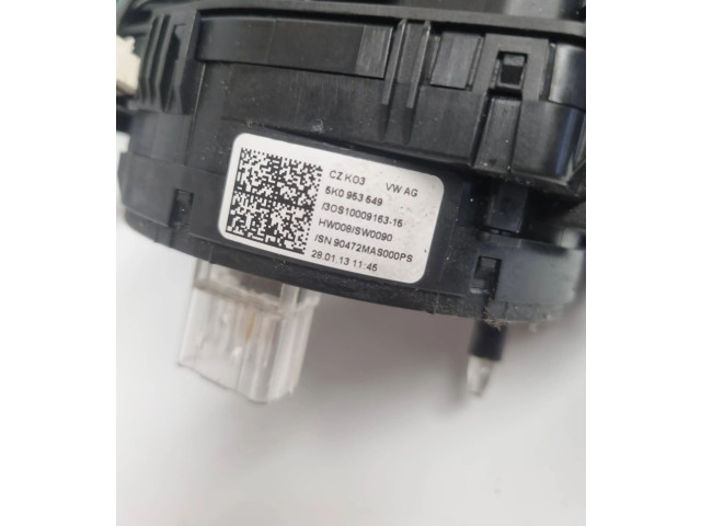 Подрулевой шлейф SRS 5K0953549, 90472MAS000PS   Volkswagen Jetta VI