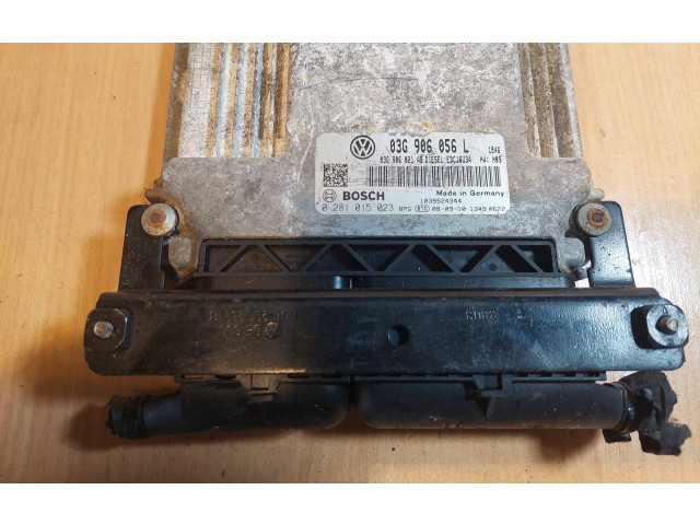 Блок управления двигателем Блок управления 0281015023, 03G906056L   Volkswagen PASSAT B6