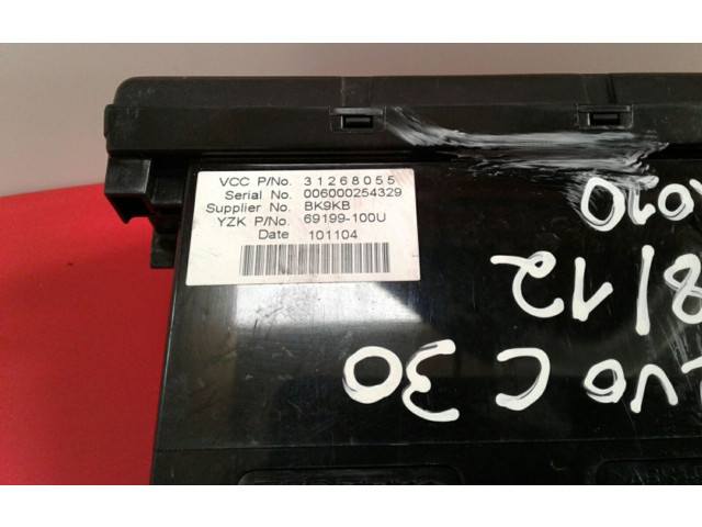 Дисплей 31268055, 69199-100U Volvo C30