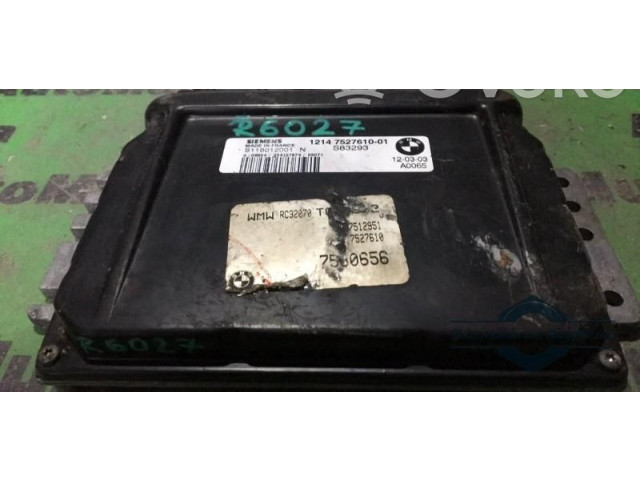 Блок управления двигателем Блок управления 1214752761001, S118012001N   Mini Cooper Hatch Hardtop
