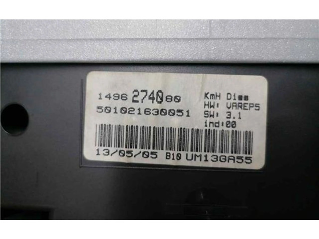 Панель приборов 1496274080, 1496274080 Citroen C8