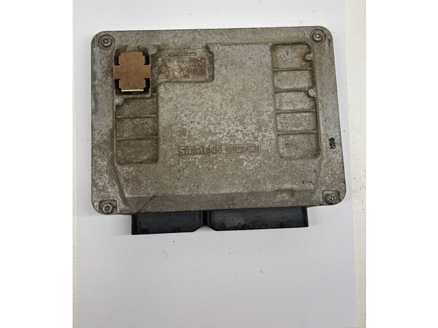 Блок управления двигателя 06A906033FB, 5WP4045102 Skoda Octavia Mk2 (1Z)