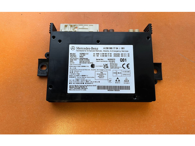 Pojistková skříňka Řídící jednotka BSM A2389007704, A2389015700 Mercedes-Benz CLA C118 X118 2022