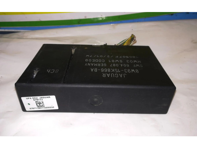 Блок управления двигателя 8W93-15K866-BA Jaguar XJ X350