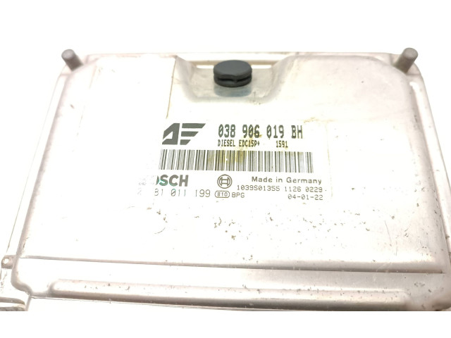 Řídící jednotka 038906019BH, 0281011199   Seat Alhambra (Mk1) 2005