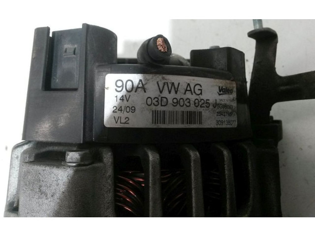 Генератор 03D903025J, 03D903025J Skoda Fabia Mk2 (5J)