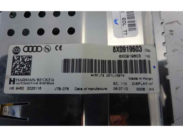 Дисплей 8X0919603 Audi A1
