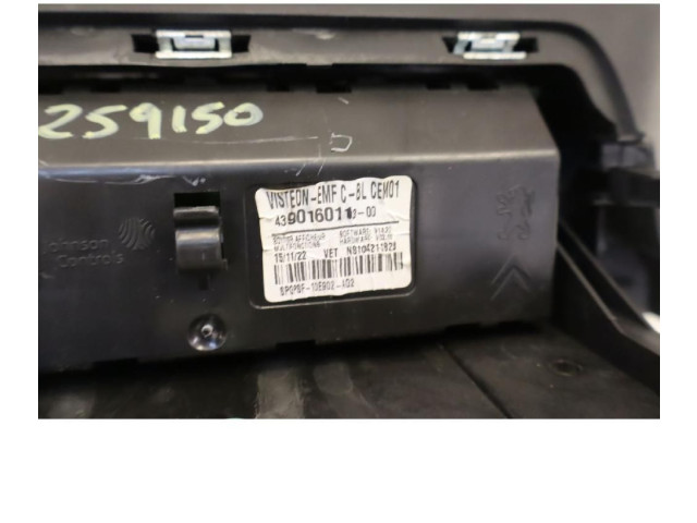 Радио/ проигрыватель CD/DVD / навигация 4390160113 Peugeot Partner III