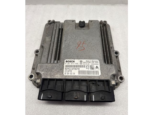 Блок управления двигателя 0281013666, 9663757980 Citroen C-Crosser