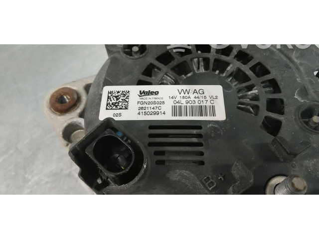 Генератор 04L903017C, 04L903017A   Audi A6 S6 C7 4G      