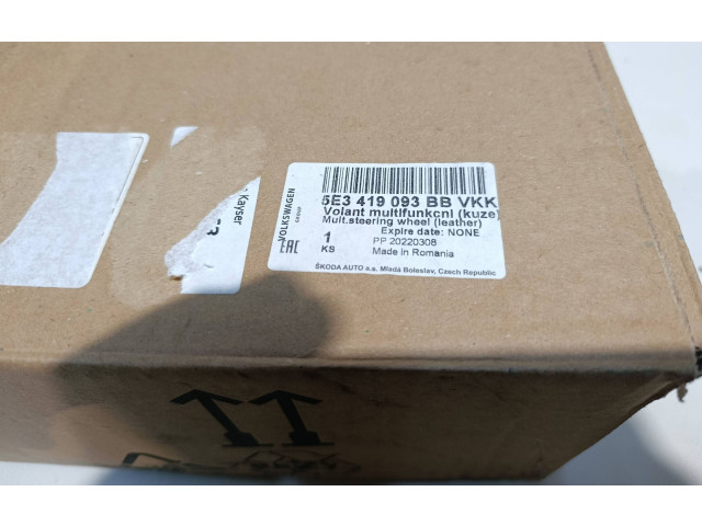 Руль Skoda Octavia Mk4 2019 - года 5E3959542E