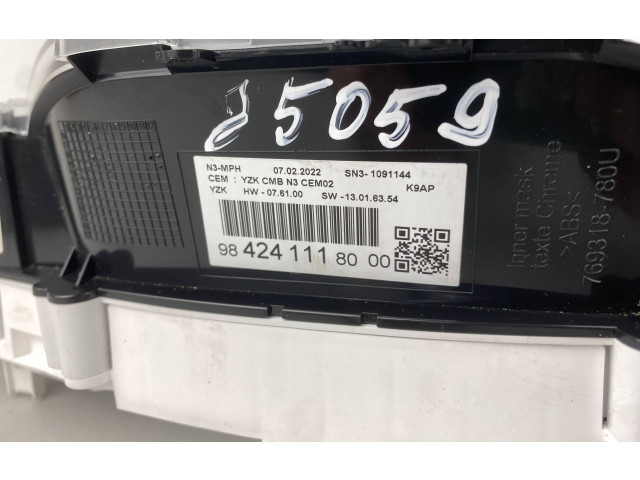 Панель приборов 9842411180   Peugeot Partner III       