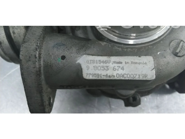 Турбина Нагнетатель Opel Meriva B 98053674, 5860039 для двигателя A17DT