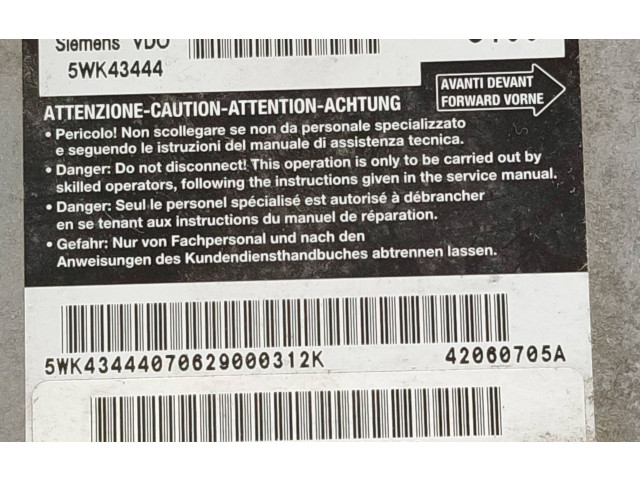 Блок подушек безопасности 60683300, 5WK43444   Alfa Romeo GTV