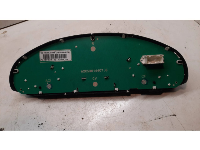 Přístrojová deska Peugeot 407 2005 9646465480, 110080221004