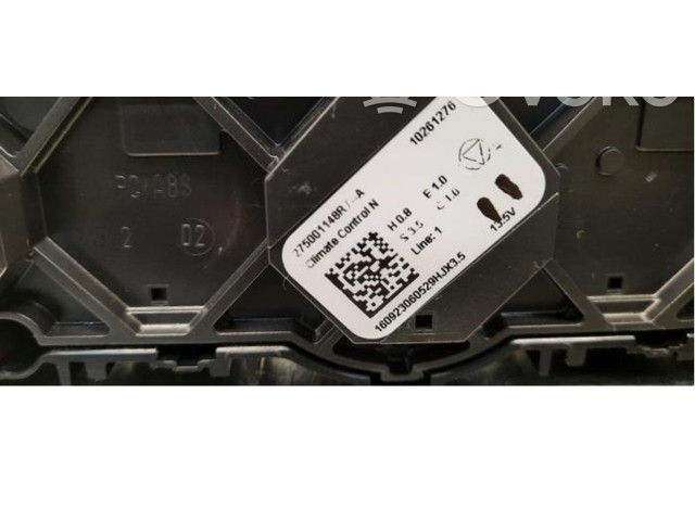 Блок управления климат-контролем 275001148R Dacia Duster II