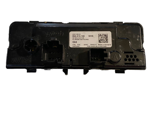 Блок управления климат-контролем 89A919158 Audi Q5 SQ5