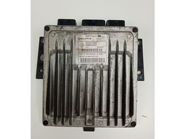 Блок управления двигателя 8200911568, 8200785530 Dacia Logan I