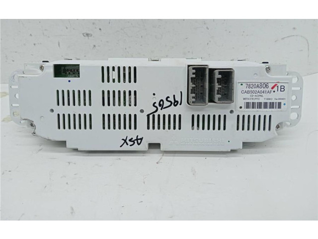 Блок управления климат-контролем 7820A806, 0070010 Mitsubishi ASX