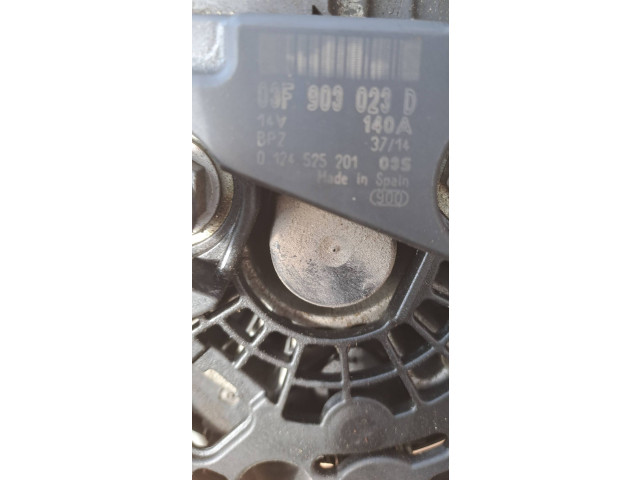 Генератор 03F903023D, 0124525201   Skoda Rapid (NH)      