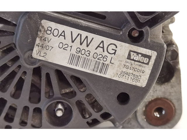 Генератор 021903026L Volkswagen Passat Alltrack
