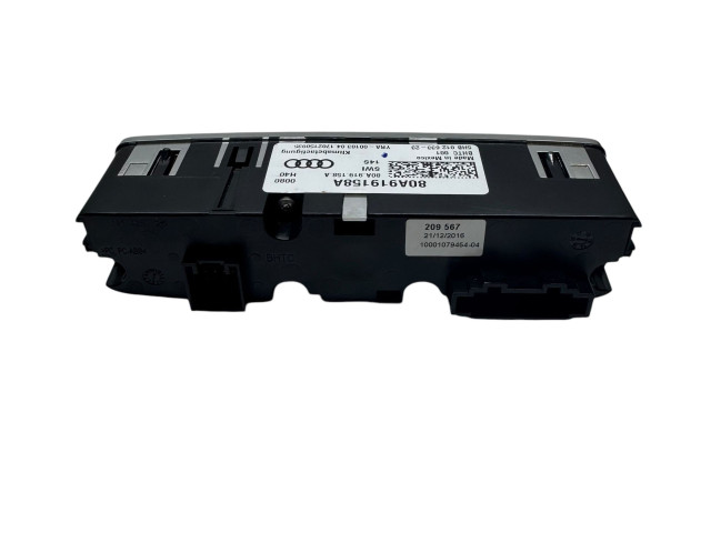Блок управления климат-контролем 80A919158A Audi Q5 SQ5