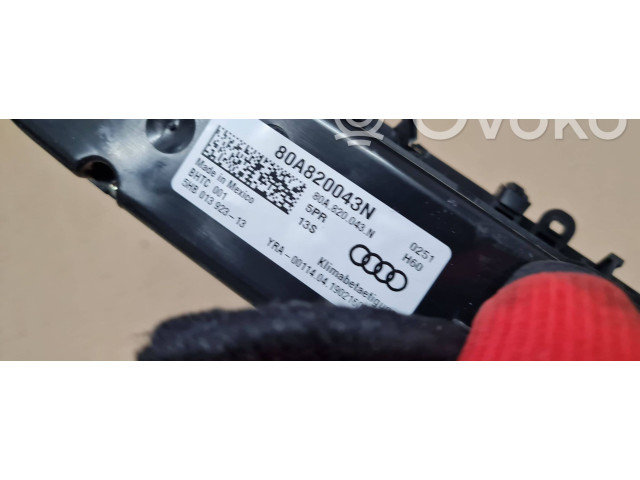 Блок управления климат-контролем 80A820043N, 5HB01392313 Audi Q5 SQ5