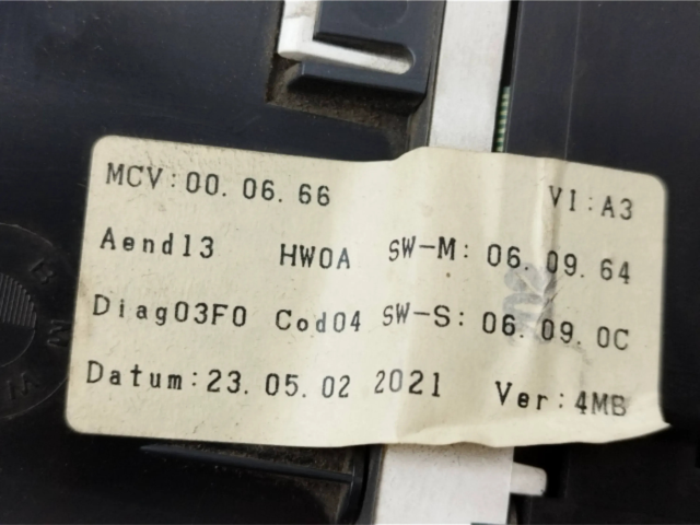 Přístrojová deska BMW 7 E65 E66 2003 87001421, 6925322