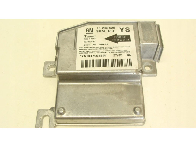 Блок подушек безопасности 13203620YS   Opel Meriva A