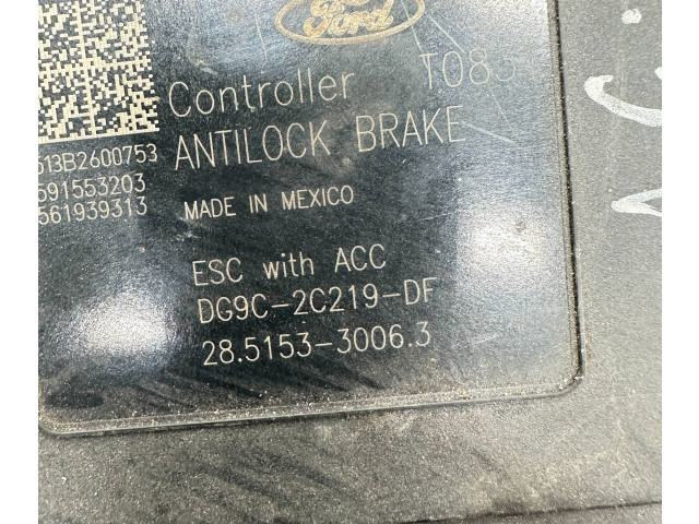 Блок АБС DG9C2C219DF, DG9C2C405DF   Ford  Fusion II  2013 -  года