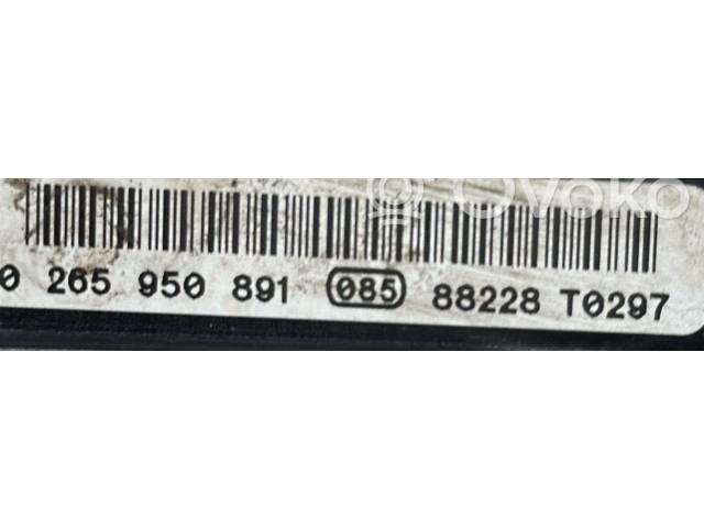 Блок АБС 0265950891, 0265950891 Smart ForTwo II 2007 - 2016 года