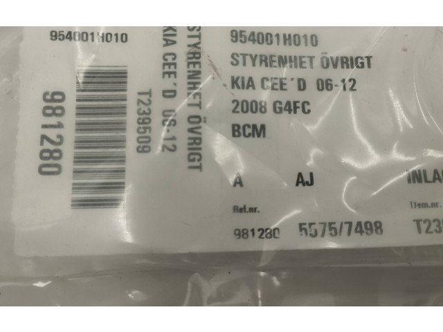 Блок комфорта 954001H010, 97RA010056 KIA Ceed