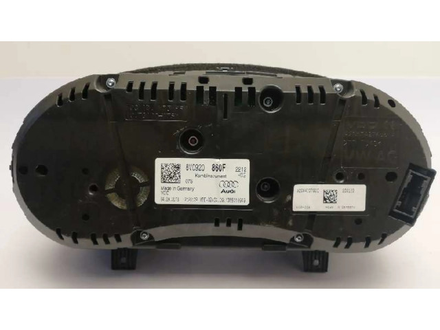 Панель 8V0920860F, A2C84207800   Audi A3 S3 8V       