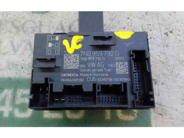 Блок комфорта 7N0959792G, 7N0959792G   Skoda Yeti (5L)   