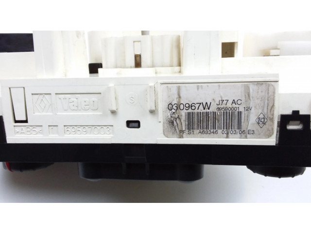 Блок управления кондиционера воздуха / климата/ печки (в салоне)