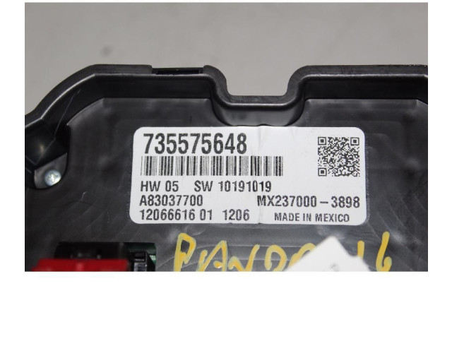 Блок управления климат-контролем 735575648   Fiat Panda III