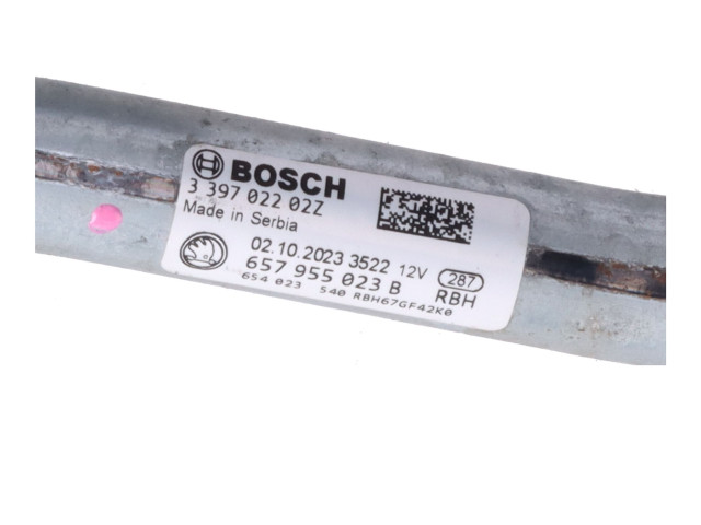 Моторчик дворников 657955023B    Skoda Scala