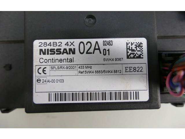 Блок комфорта 284B24X02A Nissan Pathfinder R51