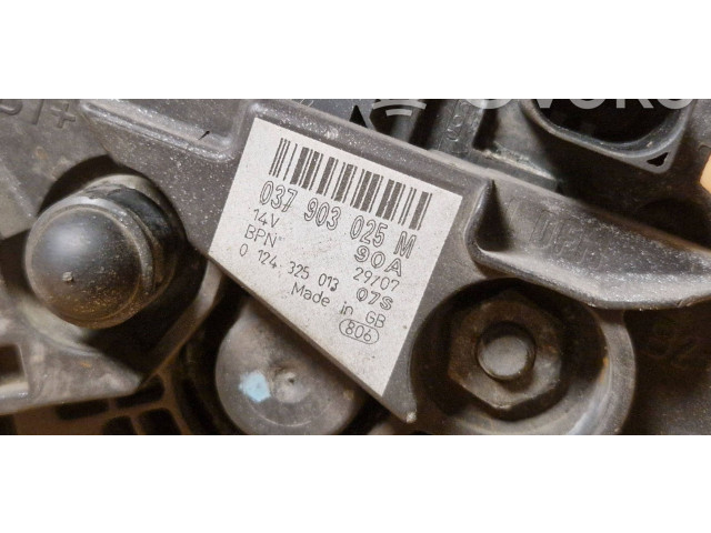 Генератор 037903025   Skoda Fabia Mk2 (5J)      