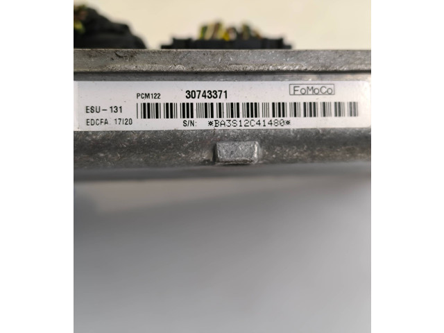 Блок управления двигателем Блок управления 30743371, T021S208 Volvo C30