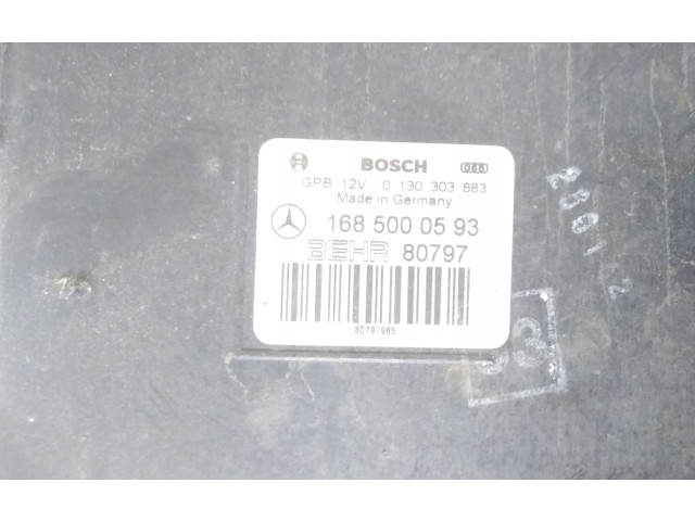 Вентилятор радиатора     1685000593    Mercedes-Benz A W168 