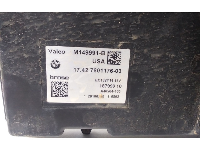 Вентилятор радиатора 760117603 BMW X3 F25