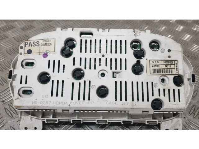 Přístrojová deska Honda Civic 2003 HR0291008, 78100G011