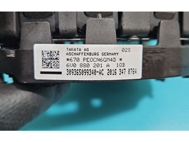 Подушка безопасности водителя 6V0880201A, IMPRK1436515   Skoda Fabia Mk3 (NJ)