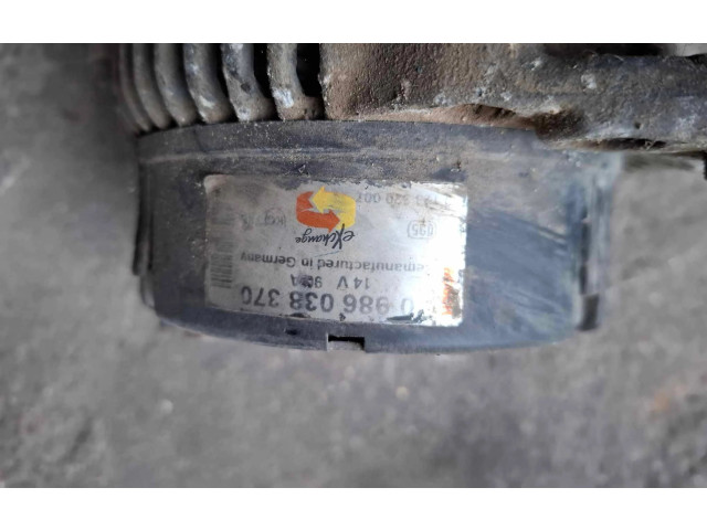 Генератор 0986038370   Volkswagen PASSAT B4      