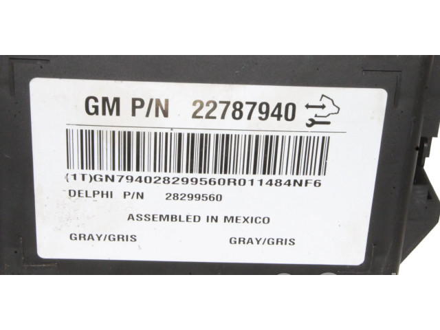 Блок комфорта 22787940, 28299560 Chevrolet Captiva