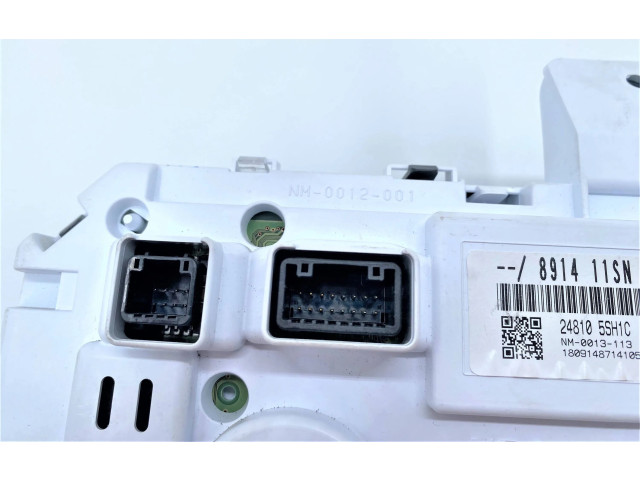 Přístrojová deska Nissan Leaf I (ZE0) 2019 248105SH1C, 891411SN